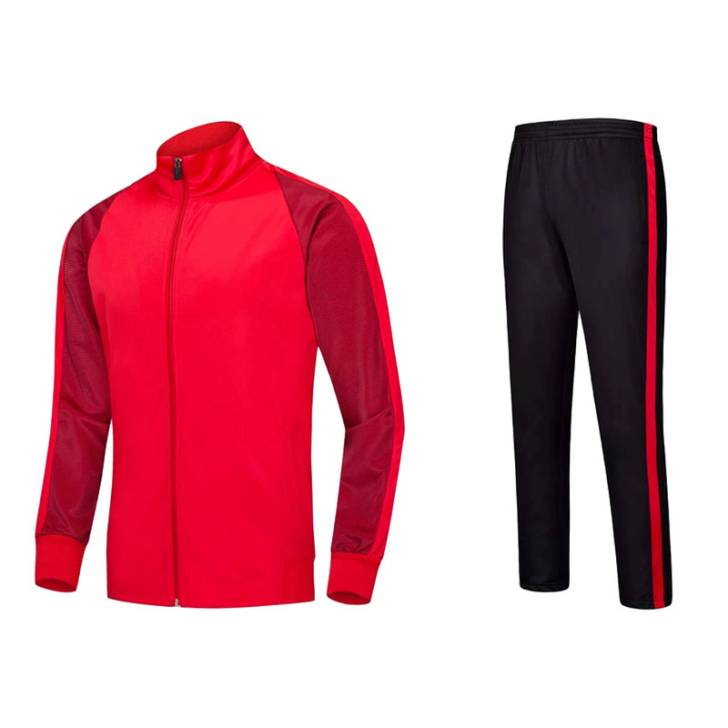 Soccer jacket training suit adult children long-sleeved soccer jersey stand collar jacket suit can be customized (please contact us for logistics pric