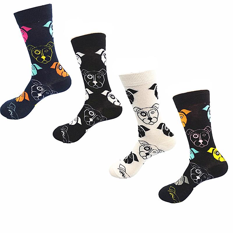 Cotton Autumn and Winter Season Men's Socks Cute Dog Checkered Diamond Pattern Happy Street Skateboard Comfortable Breathable, Blue yellow
Cotton Autumn and Winter Season Men's Socks Cute Dog Checkered Diamond Pattern Happy Street Skateboard Comfortable Breathable, Blue yellow