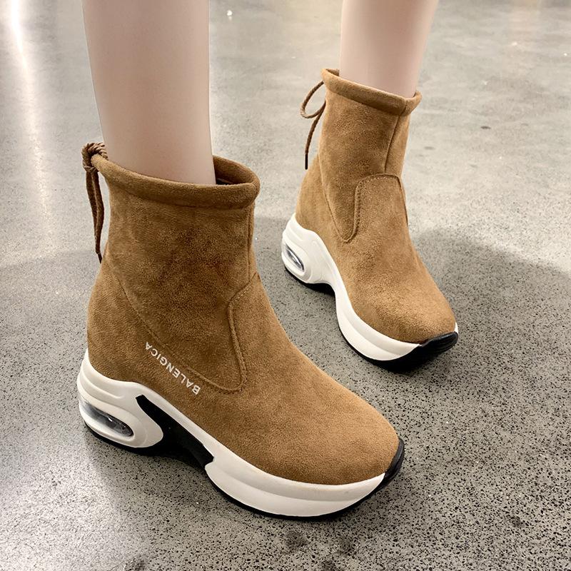 Women's Shoes 2020 Sports Casual Boots Sponge Cake With Thick-bottom Short Tube, Black
Women's Shoes 2020 Sports Casual Boots Sponge Cake With Thick-bottom Short Tube, Black