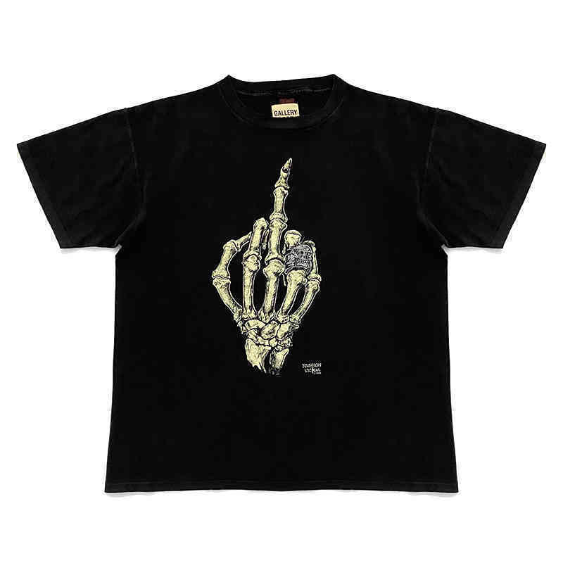 I'm not fashionable Gary dept GD fog high street loose skull hand bone print round neck short sleeve t-shirt men mdd, White;black
I'm not fashionable Gary dept GD fog high street loose skull hand bone print round neck short sleeve t-shirt men mdd, White;black