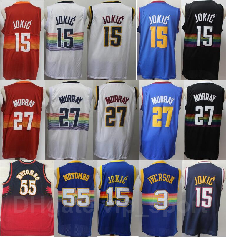 Men Nikola Murray Jerseys Dikembe Mutombo Basketball Edition Earned City All Stitched Navy Blue White Purple Red High qUALITY, 27 black
Men Nikola Murray Jerseys Dikembe Mutombo Basketball Edition Earned City All Stitched Navy Blue White Purple Red High qUALITY, 27 black