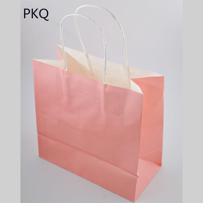 10PCS Fashionable kraft paper gift bag with handle paper shopping bags cute Christmas packing bag wedding gift packaging bags
10PCS Fashionable kraft paper gift bag with handle paper shopping bags cute Christmas packing bag wedding gift packaging bags