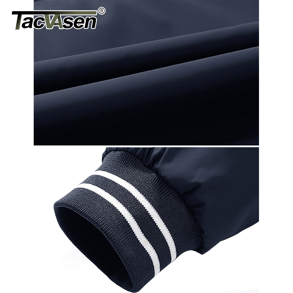 TACVASEN Casual Jacket Mens Spring/Fall Pilot Style Coat Army Bomber Jackets Baseball Jacket Outerwear Overcoat Boys 201127