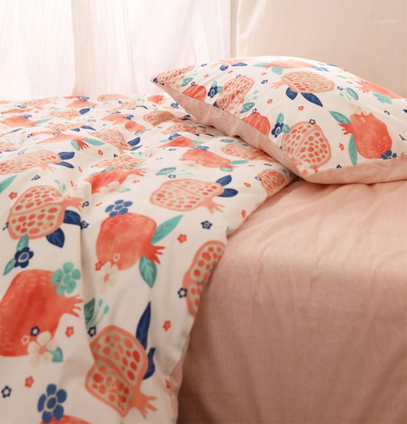 Cute red pomegranate bedding set teen child,cotton full queen single double home textile bed sheet pillow case duvet cover1, Picture color
Cute red pomegranate bedding set teen child,cotton full queen single double home textile bed sheet pillow case duvet cover1, Picture color