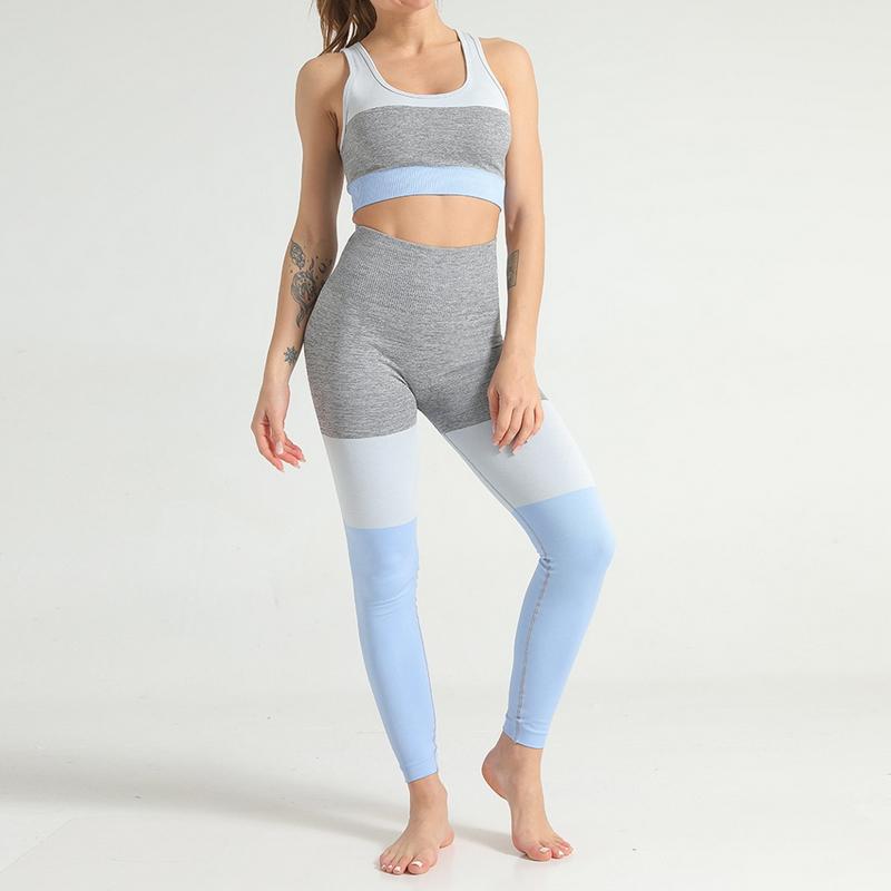 2020 Women Seamless Yoga Set Sports Bra And Leggings High Waist Gym Set Clothes Workout Fitness Sportswear Fitness Sports Suit, Pink bra
2020 Women Seamless Yoga Set Sports Bra And Leggings High Waist Gym Set Clothes Workout Fitness Sportswear Fitness Sports Suit, Pink bra