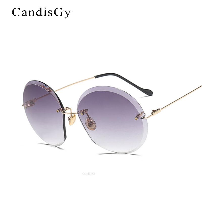 Luxury Round Metal Retro Women Rimless transparent Sunglasses Female Diamond Clear Lens Brand Designer Sun Glasses Eyewear
Luxury Round Metal Retro Women Rimless transparent Sunglasses Female Diamond Clear Lens Brand Designer Sun Glasses Eyewear