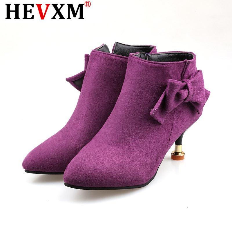 Female Autumn And Winter Fashion Trend Outdoor Daily New Outdoor Bow With Pointed Stiletto Solid Color Boots 5.5CM, Purple
Female Autumn And Winter Fashion Trend Outdoor Daily New Outdoor Bow With Pointed Stiletto Solid Color Boots 5.5CM, Purple