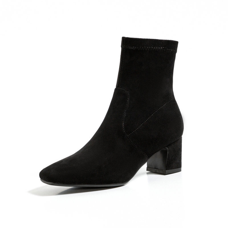 2021 New Ankle Autumn Winter High Heel Not Lace-up Women Shoes Square Toe Flock Short Party Boots Size 34-43 9qlx, Black
2021 New Ankle Autumn Winter High Heel Not Lace-up Women Shoes Square Toe Flock Short Party Boots Size 34-43 9qlx, Black
