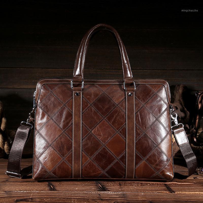 Men Business Bags Genuine Leather Briefcases Bag Brands Desinger Handbag Messenger Bag Male Bags Vintage Casual Tote New1, Black
Men Business Bags Genuine Leather Briefcases Bag Brands Desinger Handbag Messenger Bag Male Bags Vintage Casual Tote New1, Black