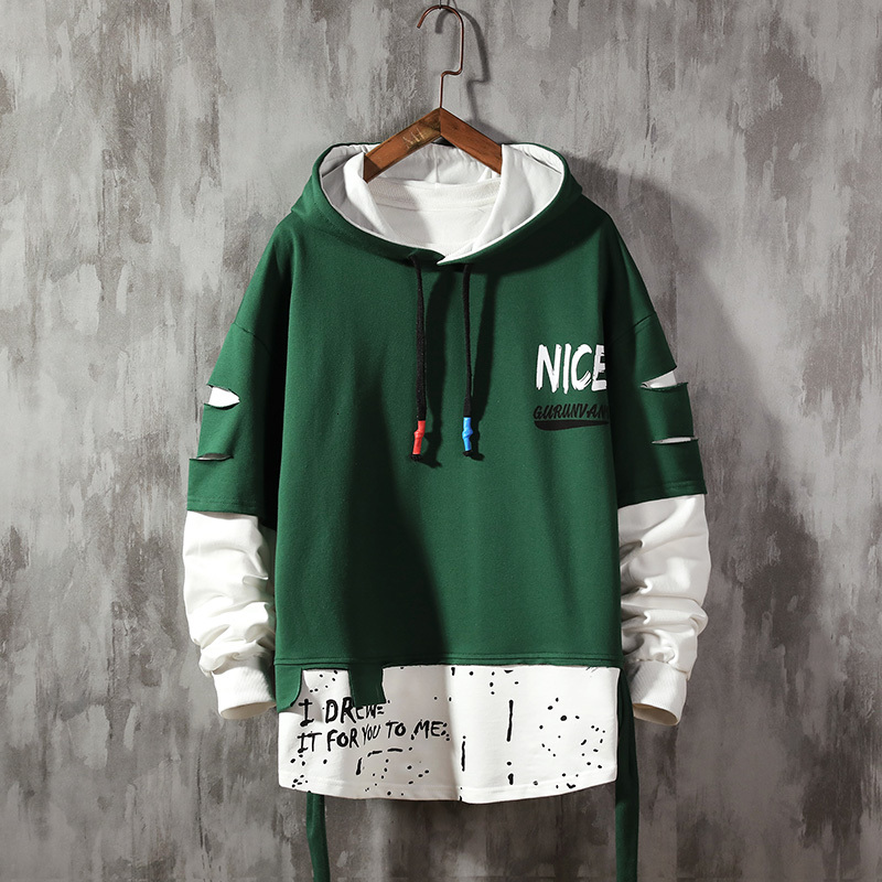 2021 New Men Ribben Autumn Male Fashion Men's Sweatshirts Solid Color Splice Hoodies Street Style X1ty, Black
2021 New Men Ribben Autumn Male Fashion Men's Sweatshirts Solid Color Splice Hoodies Street Style X1ty, Black