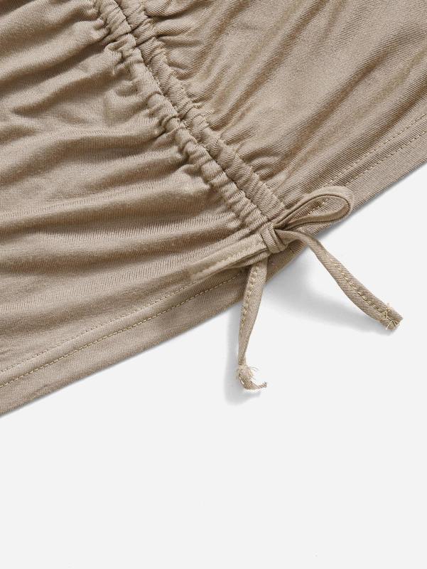 Teen Girls Drawstring Fitted Dress SHE