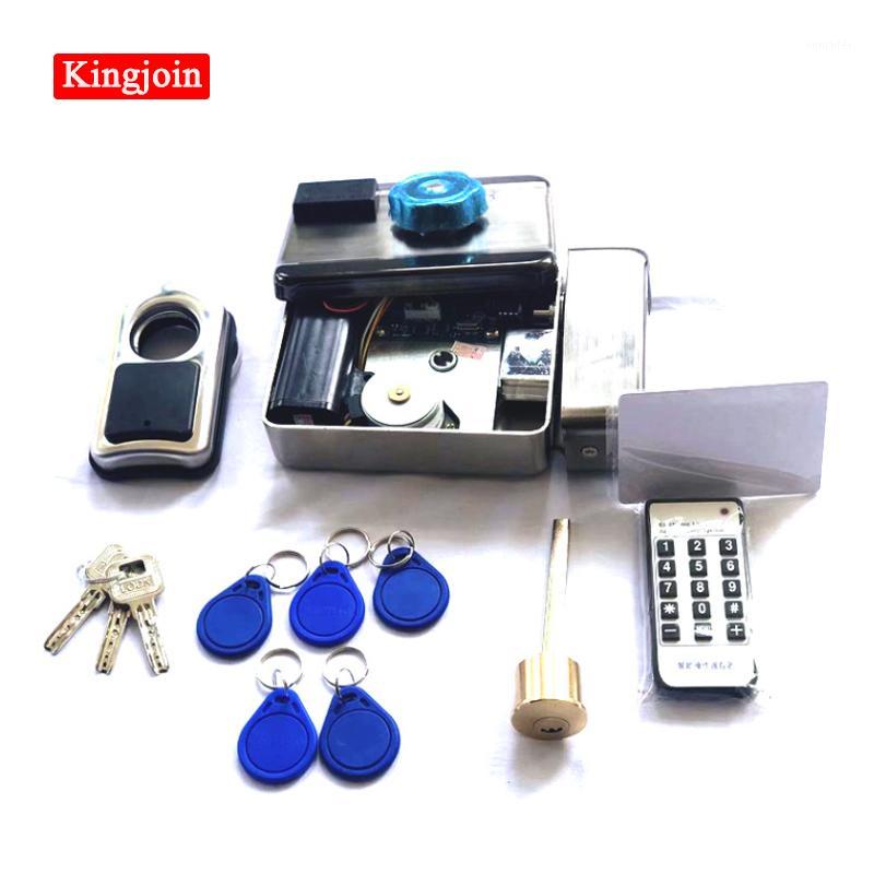 Door lock dry battery motor lock free wiring electric control induction card iron door wooden1
Door lock dry battery motor lock free wiring electric control induction card iron door wooden1