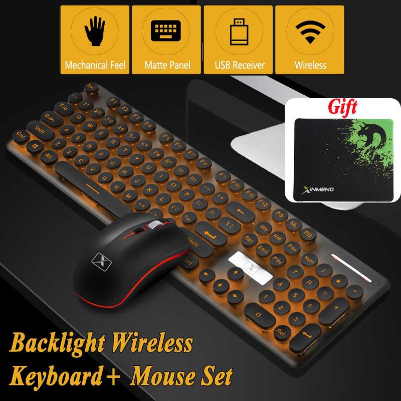 Multimedia 2.4G Wireless Keyboard Mouse Combos Rechargeable Mute LED Backlit Gaming Keyboard Mouse Pad Set
Multimedia 2.4G Wireless Keyboard Mouse Combos Rechargeable Mute LED Backlit Gaming Keyboard Mouse Pad Set