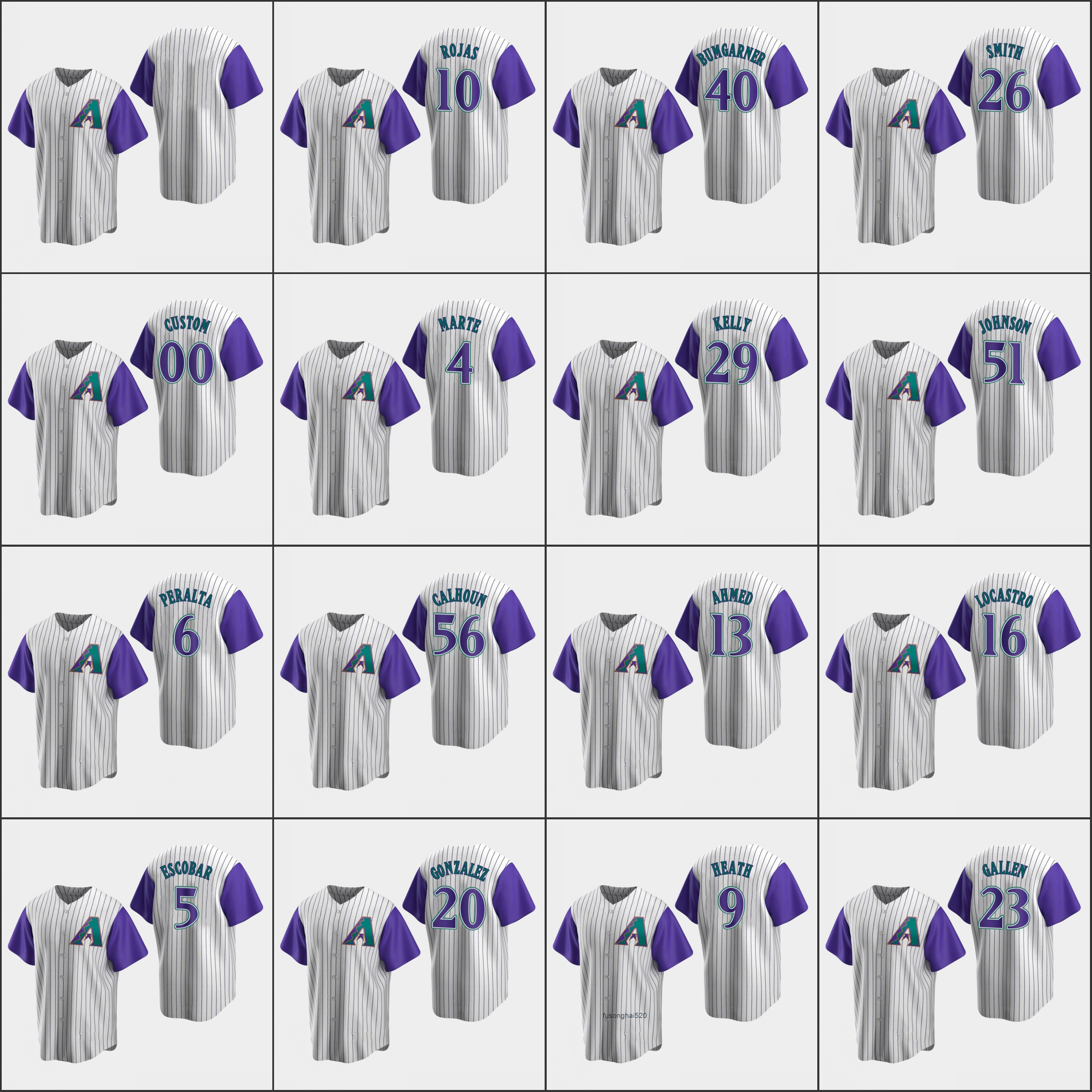 2022 Arizona's Diamondbacks Men Women Youth #51 Randy Johnson 4 Ketel Marte 5 Eduardo Escobar Custom Cream Purple Cooperstown Collection, Black
2022 Arizona's Diamondbacks Men Women Youth #51 Randy Johnson 4 Ketel Marte 5 Eduardo Escobar Custom Cream Purple Cooperstown Collection, Black