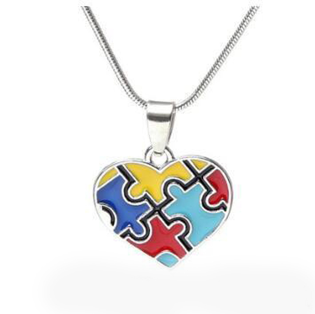 Autism Awareness Puzzle Jigsaw Jewelry necklace Set Colorful Fashion Square Diamond Charm Earring Bracelet, As picture
Autism Awareness Puzzle Jigsaw Jewelry necklace Set Colorful Fashion Square Diamond Charm Earring Bracelet, As picture