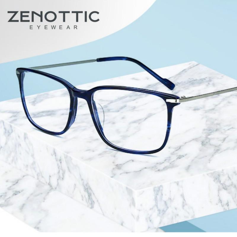 Fashion Sunglasses Frames ZENOTTIC Acetate Square Eye Glasses Frame Men Retro Oversize Optical Myopia Spectacle Women CR-39 Clear Lens Eyewe
Fashion Sunglasses Frames ZENOTTIC Acetate Square Eye Glasses Frame Men Retro Oversize Optical Myopia Spectacle Women CR-39 Clear Lens Eyewe