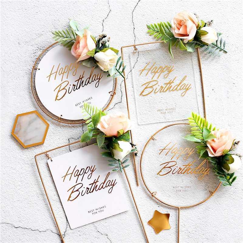 Birthday Cake Topper Happy Birthday Acrylic Metal Decorations for Cake Decoration Toppers Flags Wedding Decor1
Birthday Cake Topper Happy Birthday Acrylic Metal Decorations for Cake Decoration Toppers Flags Wedding Decor1