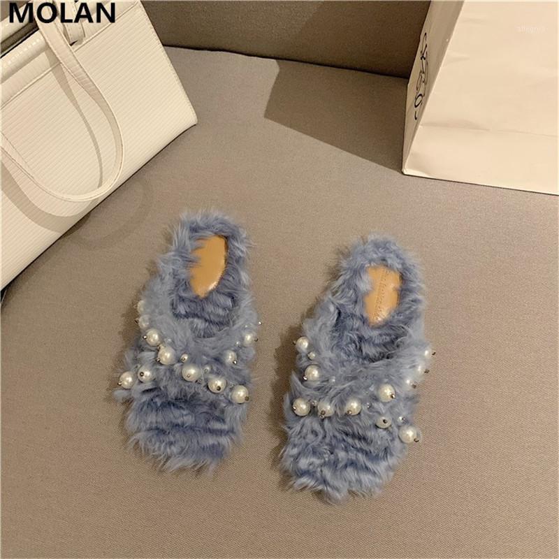 MOLAN Brand Designer 2020 Winter String Bead Soft Warm Hair Flat Slippers Slip-on Loafers Fur Slides Mules Flip Flops1, Beige
MOLAN Brand Designer 2020 Winter String Bead Soft Warm Hair Flat Slippers Slip-on Loafers Fur Slides Mules Flip Flops1, Beige