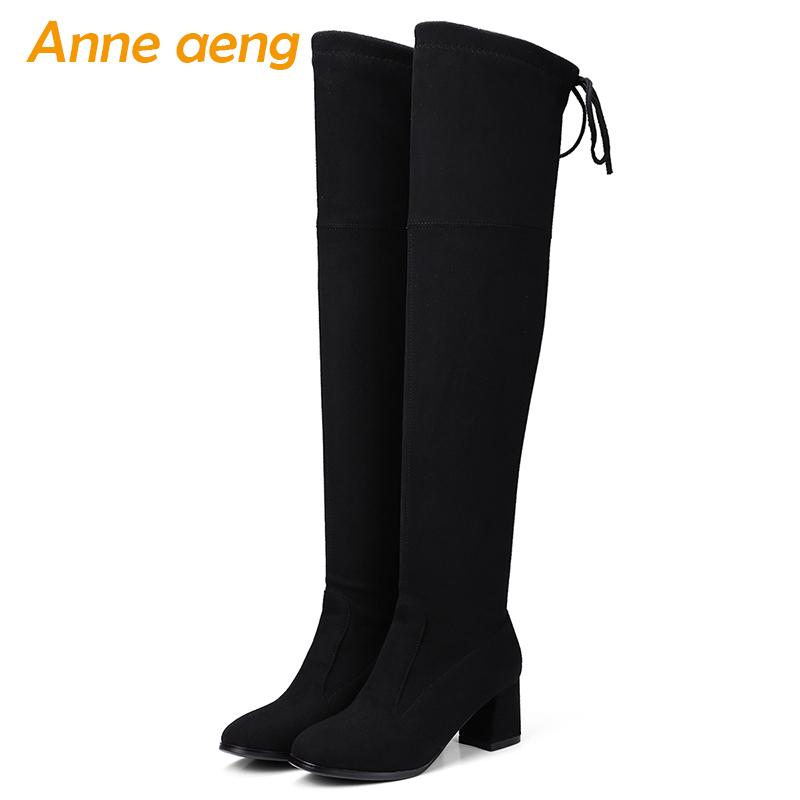 2020 new winter ladies kid suede shoes high square heel women over the knee boots black motorcycle winter warm boots size 34-43, Khaki
2020 new winter ladies kid suede shoes high square heel women over the knee boots black motorcycle winter warm boots size 34-43, Khaki