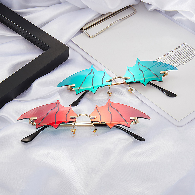new arrival 2020 futuristic sunglasses women small Bat shape sun glasses cat eye frameless glasses feminino
new arrival 2020 futuristic sunglasses women small Bat shape sun glasses cat eye frameless glasses feminino