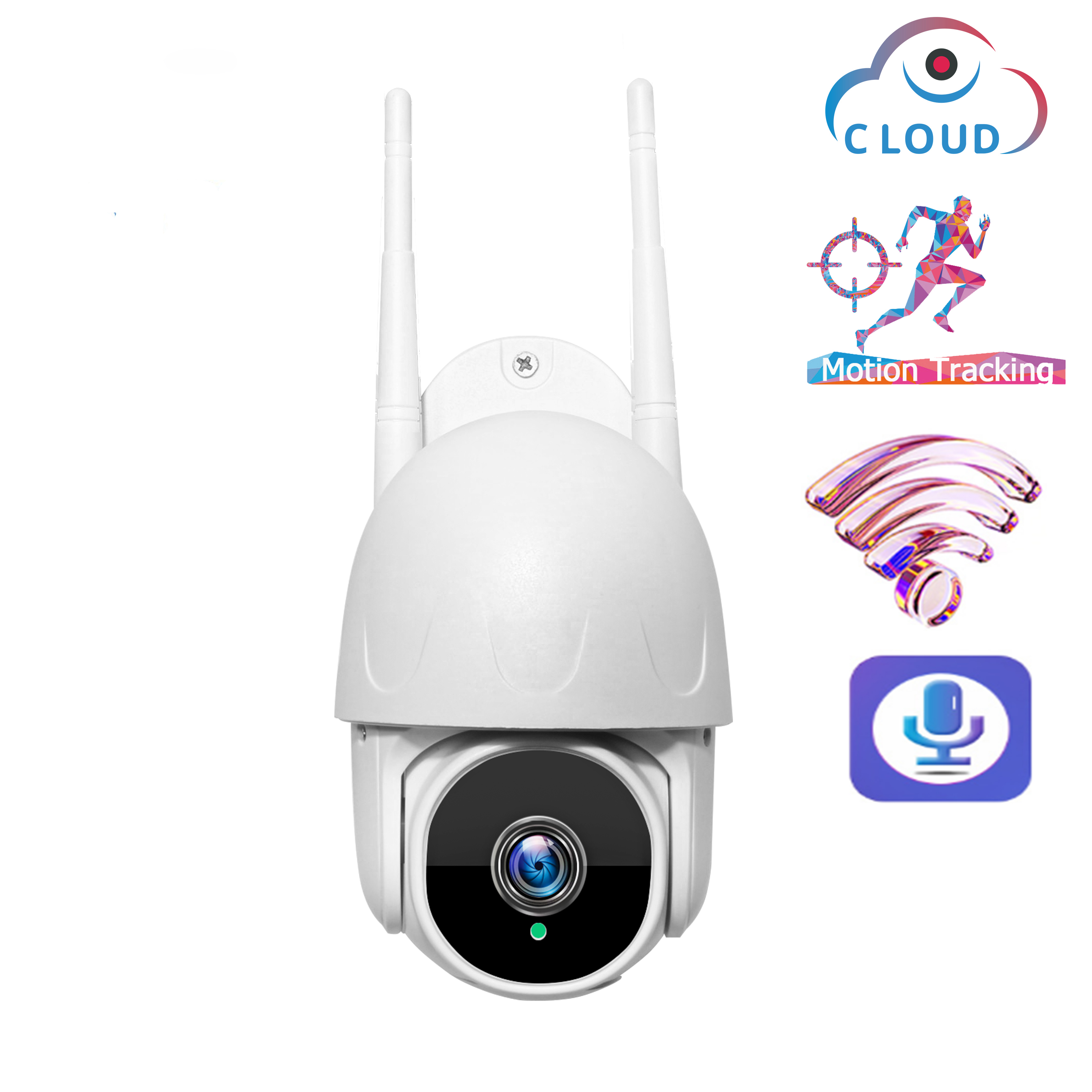 INQMEGA 2MP PTZ Wifi Camera Outdoor Auto-Tracking Camera Two-way Audio IP66 waterproof ONVIF alarm Home CCTV survaillance camera
INQMEGA 2MP PTZ Wifi Camera Outdoor Auto-Tracking Camera Two-way Audio IP66 waterproof ONVIF alarm Home CCTV survaillance camera