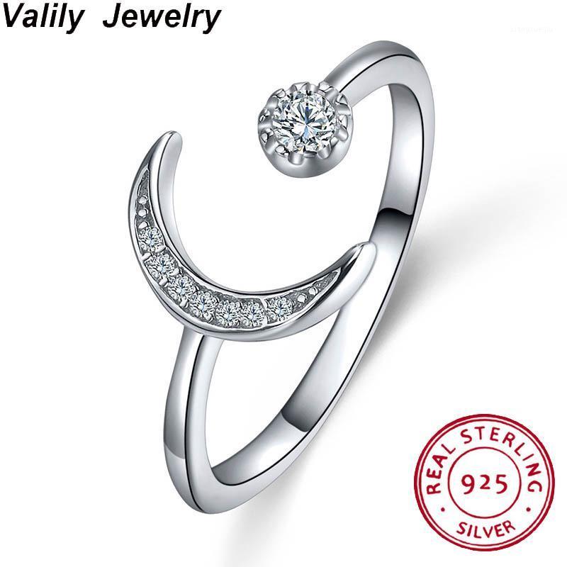 Band Rings Valily 925 Sterling Silver Moon Fashion Literary Star Month Opening Ring For Women Girls Rose Gold Wedding Jewelry
Band Rings Valily 925 Sterling Silver Moon Fashion Literary Star Month Opening Ring For Women Girls Rose Gold Wedding Jewelry