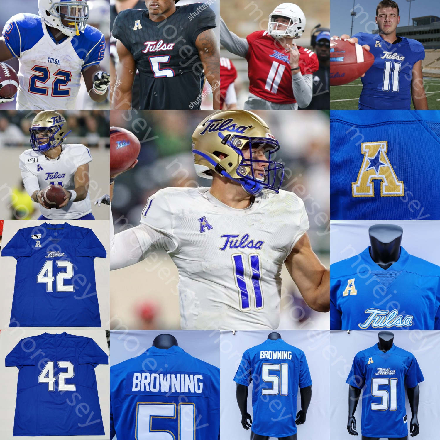 Custom 2020 Tulsa Golden Hurricane Football Jersey NCAA College Keenen Johnson Josh Johnson Santana Deneric Prince T.K. Wilkerson Collins, White i
Custom 2020 Tulsa Golden Hurricane Football Jersey NCAA College Keenen Johnson Josh Johnson Santana Deneric Prince T.K. Wilkerson Collins, White i
