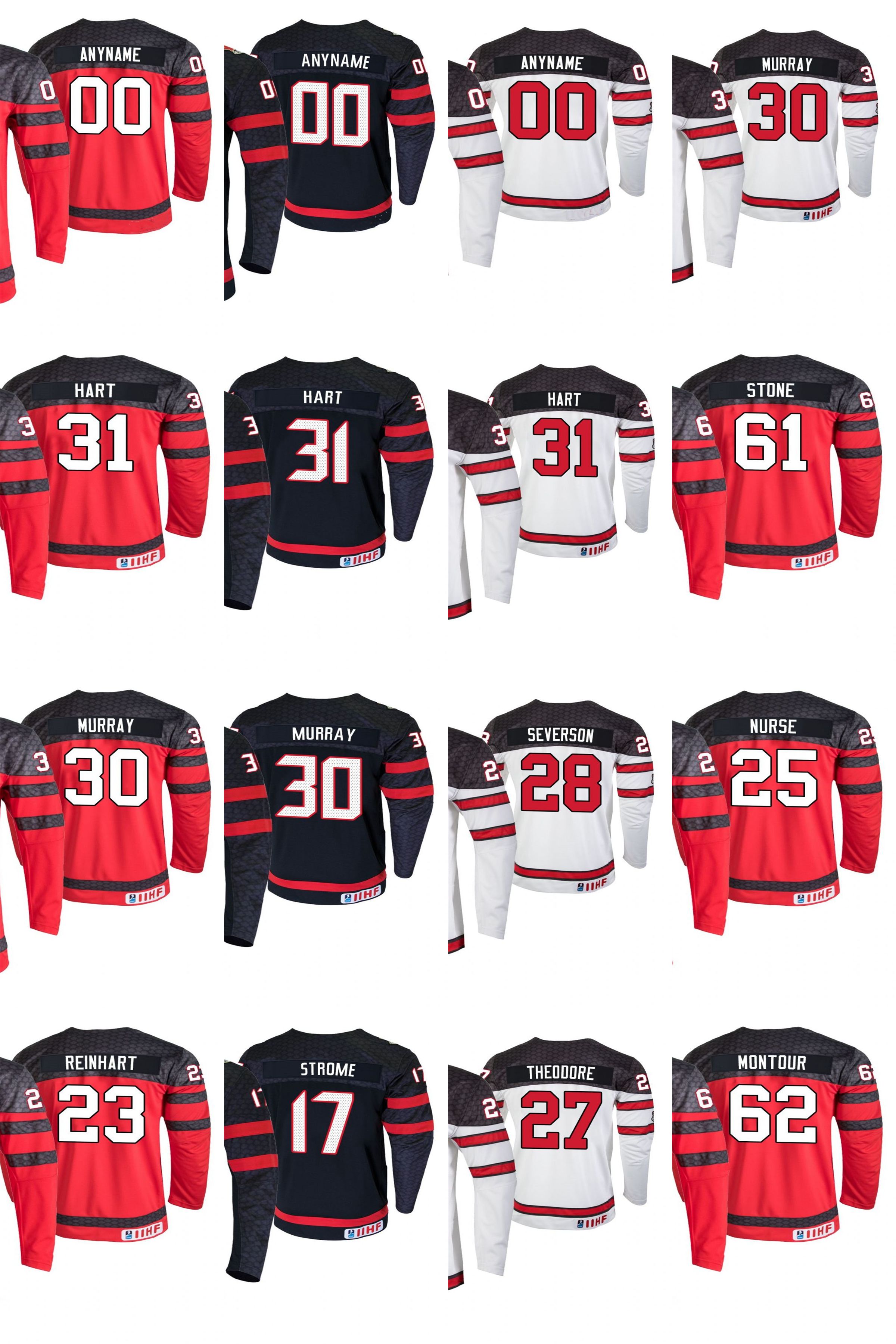 2019 IIHF World Championship Canada Hockey Jerseys Troy Stecher Jersey Mackenzie Blackwood Darnell Nurse Tavares Jared Mccann Custom Stitche, Men's red
2019 IIHF World Championship Canada Hockey Jerseys Troy Stecher Jersey Mackenzie Blackwood Darnell Nurse Tavares Jared Mccann Custom Stitche, Men's red