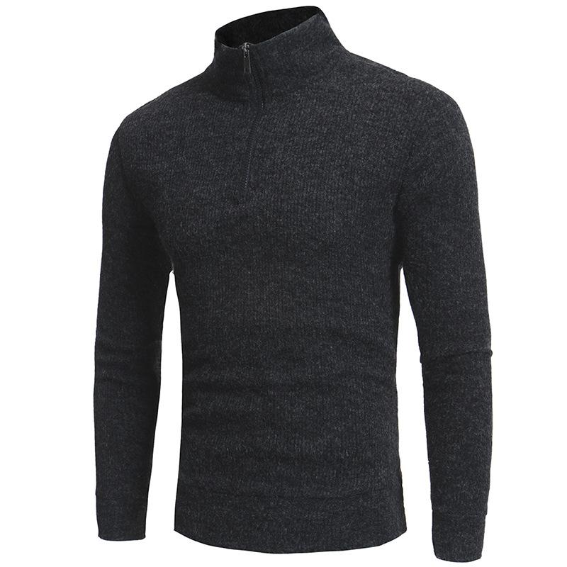 Men Spring New Casual Cotton Turtleneck Sweaters Pullover Men Autumn Fashion Knitted Zip Sweater Jacket Collection, Black
Men Spring New Casual Cotton Turtleneck Sweaters Pullover Men Autumn Fashion Knitted Zip Sweater Jacket Collection, Black