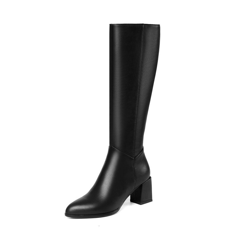 New Elegant Fashion Autumn Winter Newest Knee High Boots Genuine Leather Round Toe Thick Heels 2021 Party Shoes Woman Vxuz, Black suede
New Elegant Fashion Autumn Winter Newest Knee High Boots Genuine Leather Round Toe Thick Heels 2021 Party Shoes Woman Vxuz, Black suede