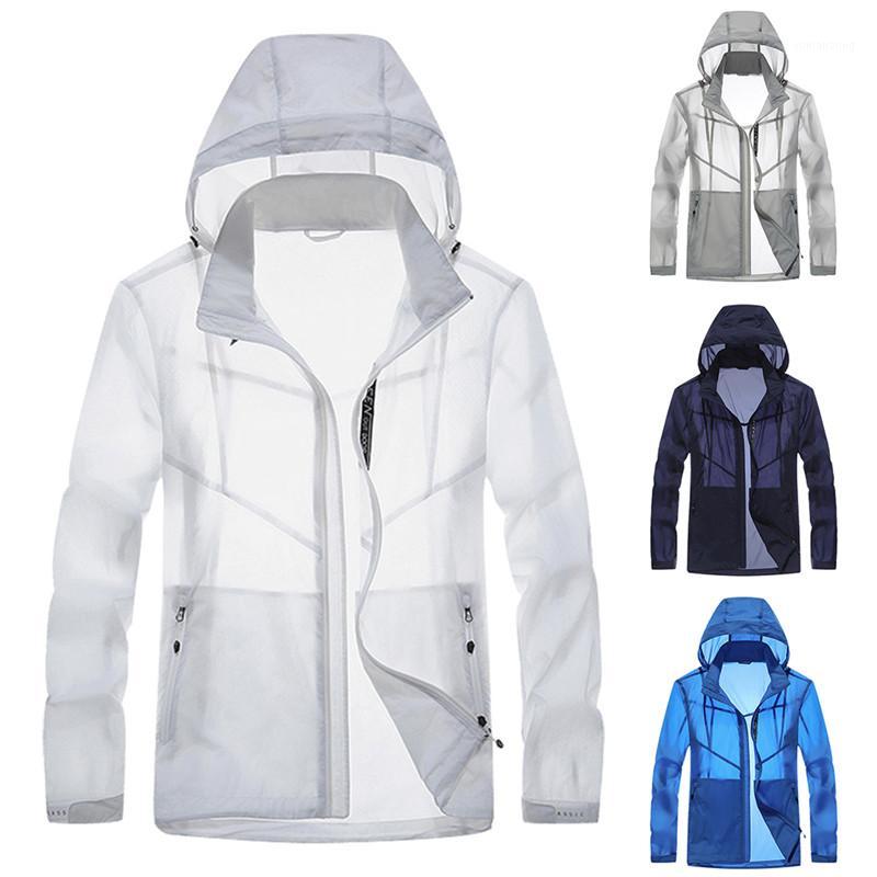Men Thin Sunscreen Jacket Brand Windbreaker Waterproof Quick Dry Translucent Breathable Sun Protection Anti-UV Jacket Men#2944331, White
Men Thin Sunscreen Jacket Brand Windbreaker Waterproof Quick Dry Translucent Breathable Sun Protection Anti-UV Jacket Men#2944331, White