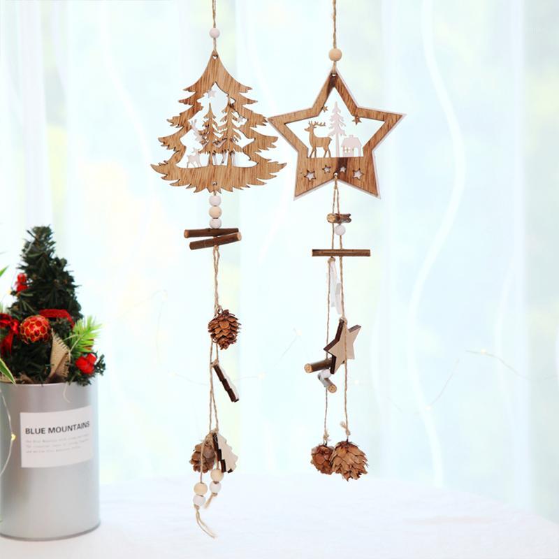 Wooden Christmas Ornaments Wood Star Pendants Pine Cone Christmas Tree Drop Xmas Decor Decoration DIY Party Supplies1
Wooden Christmas Ornaments Wood Star Pendants Pine Cone Christmas Tree Drop Xmas Decor Decoration DIY Party Supplies1