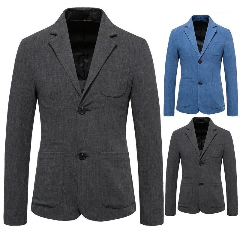 Men Clothing 2020 Autumn New Large Size Suit Jacket European American Fashion Large Size Two Button Suit Men's Jacket1, Dark grey
Men Clothing 2020 Autumn New Large Size Suit Jacket European American Fashion Large Size Two Button Suit Men's Jacket1, Dark grey