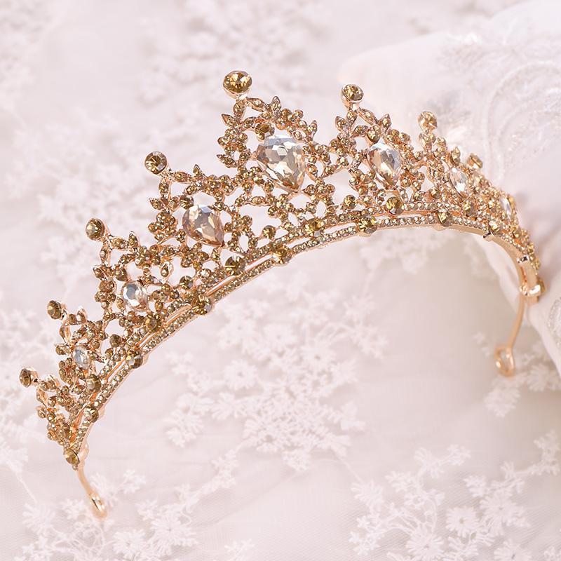 Baroque Gold Champagne Crystal Heart Bridal Tiaras Crown Rhinestone Pageant Diadem Veil Tiara Headbands Wedding Hair Accessories Clips & Bar, Golden;silver
Baroque Gold Champagne Crystal Heart Bridal Tiaras Crown Rhinestone Pageant Diadem Veil Tiara Headbands Wedding Hair Accessories Clips & Bar, Golden;silver