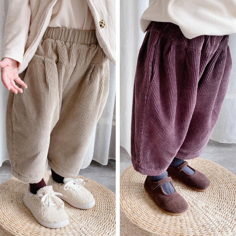 2021 New Autumn Winter Kids Loose Corduroy Children's Clothing Casual Pant Baby Boys Girls Thicken Children Pants Joqo, 20737purple red
2021 New Autumn Winter Kids Loose Corduroy Children's Clothing Casual Pant Baby Boys Girls Thicken Children Pants Joqo, 20737purple red