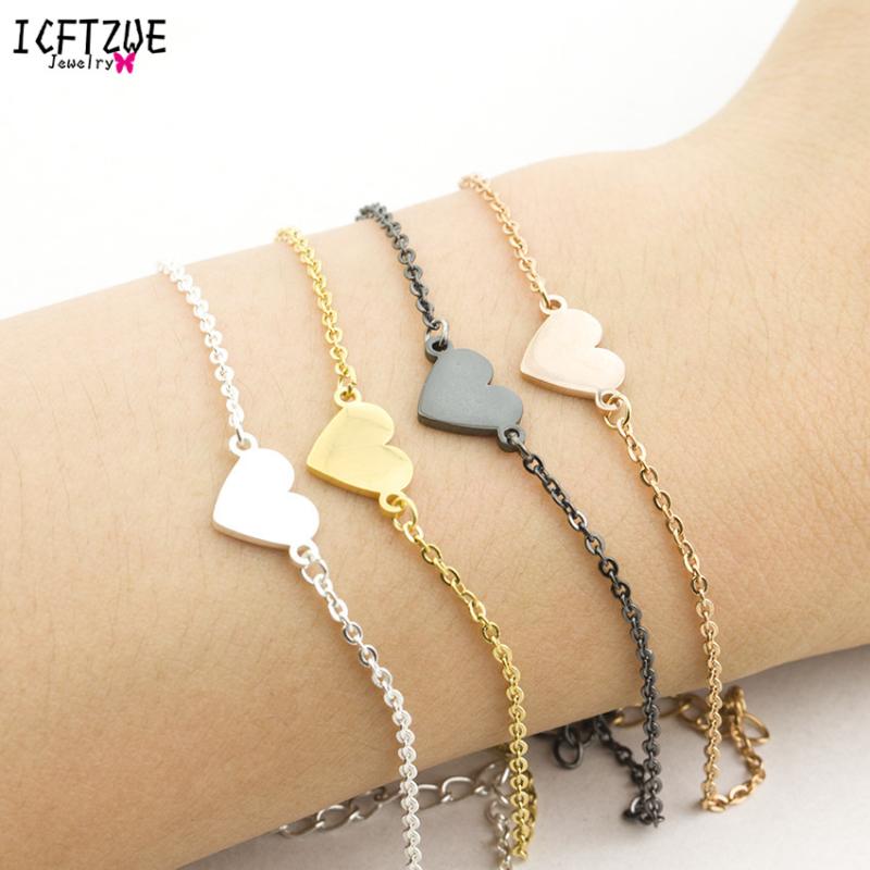 Charm Bracelets Minimalist Jewelry Stainless Steel Simple Heart For Women Armbanden Voor Vrouwen Bracelet Femme Bridesmaid Gift
Charm Bracelets Minimalist Jewelry Stainless Steel Simple Heart For Women Armbanden Voor Vrouwen Bracelet Femme Bridesmaid Gift