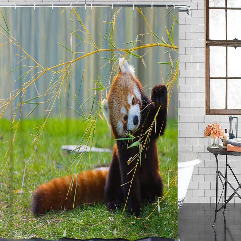 Eco-Friendly Shower Curtain Chinese Lesser Panda Printed Shower Curtain Bathroom Decor Waterproof Fabric Bath1
Eco-Friendly Shower Curtain Chinese Lesser Panda Printed Shower Curtain Bathroom Decor Waterproof Fabric Bath1