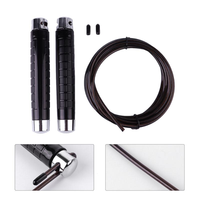 Gym Fitness Jump Rope Exercise Skipping Rope with Anti-skid Handle and Bearing
Gym Fitness Jump Rope Exercise Skipping Rope with Anti-skid Handle and Bearing