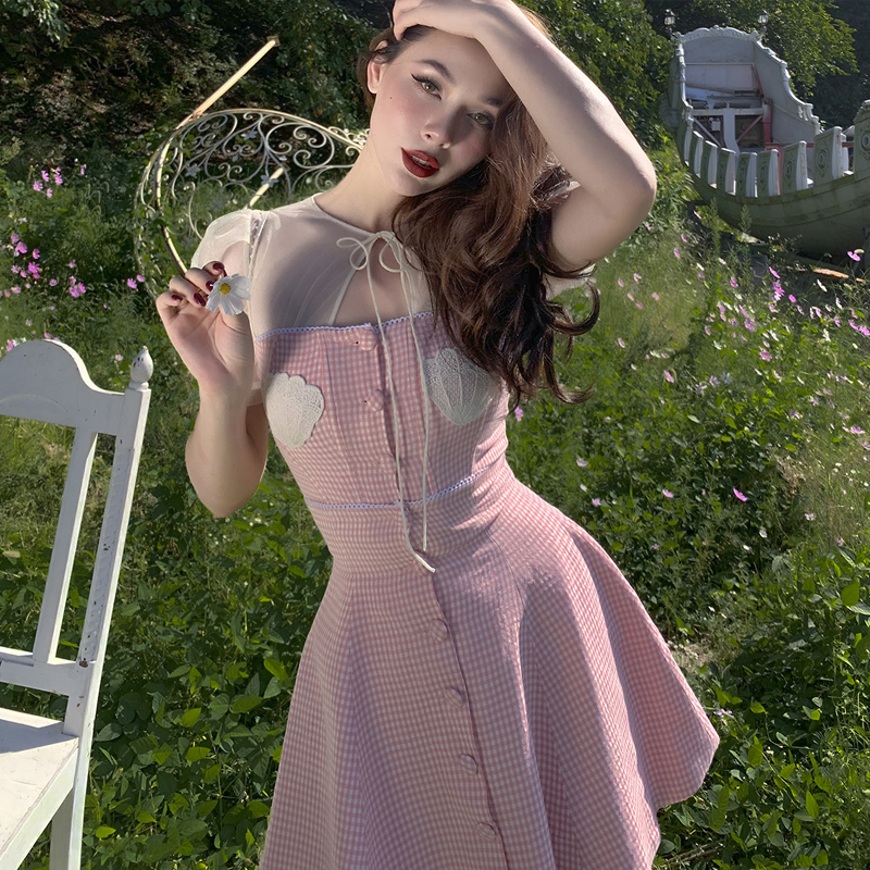 2021 New Le Palais Vintage Origonal Pink Spaghetti Belts Short Upper Waist High Miniskirt 2 Piece Women's Clothes Set of Two Pieces 8UO8, Top
2021 New Le Palais Vintage Origonal Pink Spaghetti Belts Short Upper Waist High Miniskirt 2 Piece Women's Clothes Set of Two Pieces 8UO8, Top