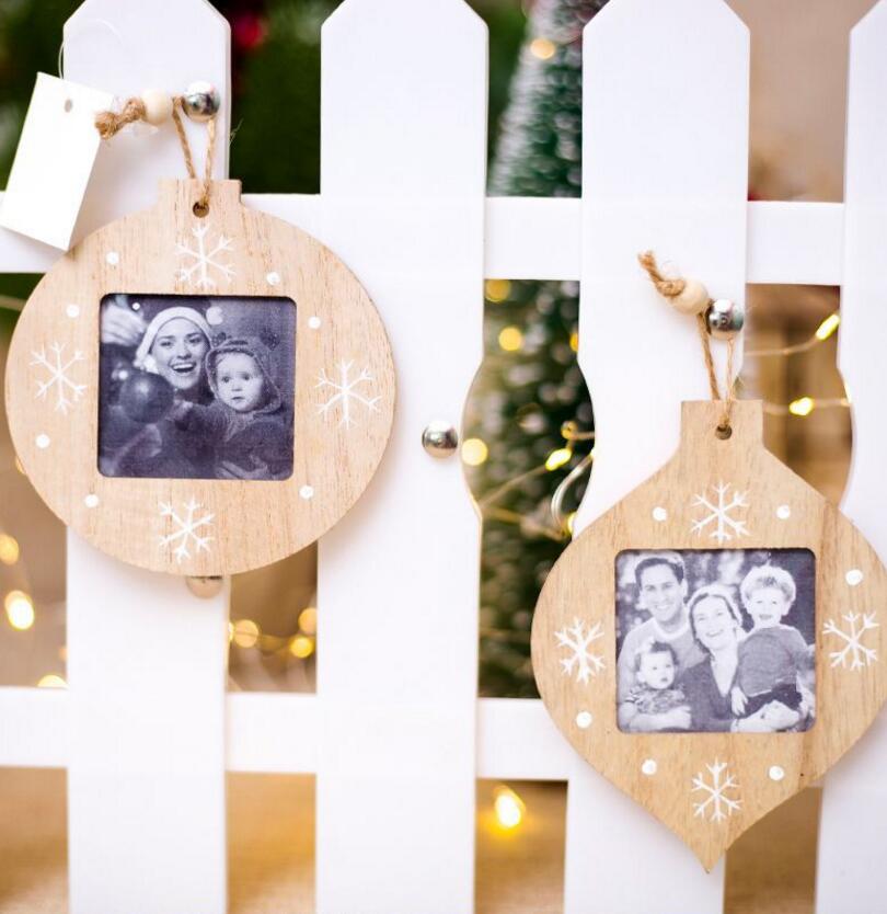 DIY Christmas Rahmen Wooden Photo Frame Pendant Christmas Tree Decorations Ball Shaped Xmas Ornaments Christmas Decorations
DIY Christmas Rahmen Wooden Photo Frame Pendant Christmas Tree Decorations Ball Shaped Xmas Ornaments Christmas Decorations
