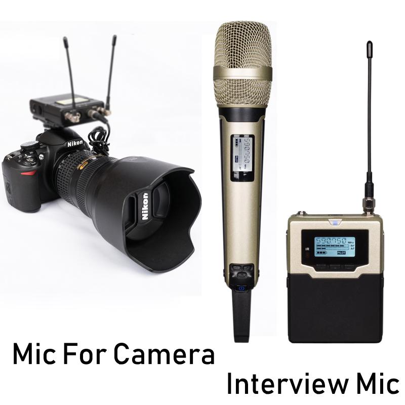Leicozic DSLR Camera Live Recording, Interview,Video Shooting, DV Portable Wireless Handheld & Lavalier Lapel Microphone 100M
Leicozic DSLR Camera Live Recording, Interview,Video Shooting, DV Portable Wireless Handheld & Lavalier Lapel Microphone 100M