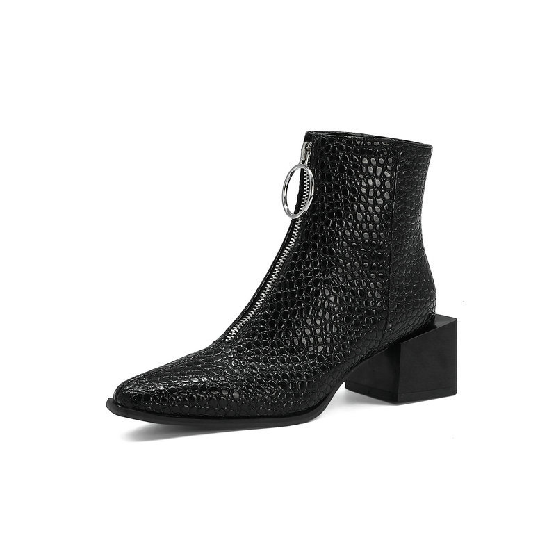 2021 New Pu Leather Fashion Ankle Boots Square High Heel Women Autumn Winter Ladies Shoes Big Size 34-43 1gxx, Silver
2021 New Pu Leather Fashion Ankle Boots Square High Heel Women Autumn Winter Ladies Shoes Big Size 34-43 1gxx, Silver