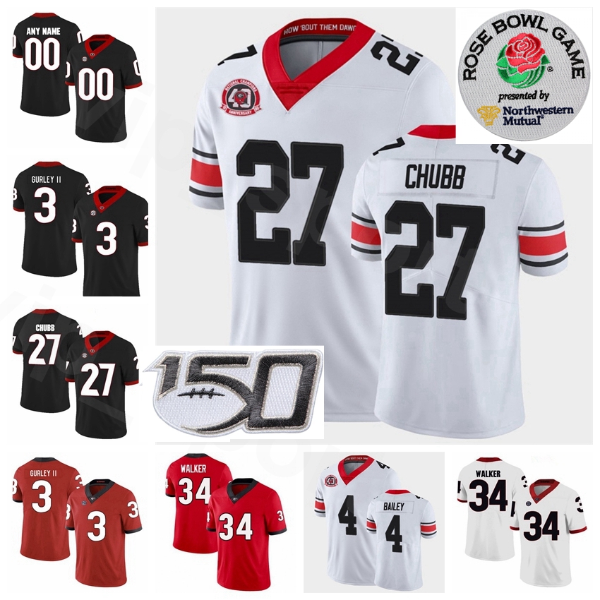 Georgia Bulldogs College NCAA Football 4 Champ Bailey Jersey Stitched 27 Nick Chubb 3 Todd Gurley II 47 David Pollack 34 Herschel Walker, Black
Georgia Bulldogs College NCAA Football 4 Champ Bailey Jersey Stitched 27 Nick Chubb 3 Todd Gurley II 47 David Pollack 34 Herschel Walker, Black
