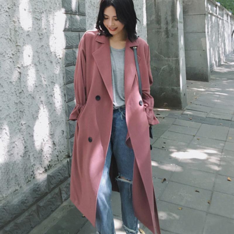 Paris Girl Womens Windbreakers 2020 Autumn Solid Turn-Down Collar Double-Breasted Trench Fashion Lace Up Flared Sleeves Korean1, Khaki
Paris Girl Womens Windbreakers 2020 Autumn Solid Turn-Down Collar Double-Breasted Trench Fashion Lace Up Flared Sleeves Korean1, Khaki