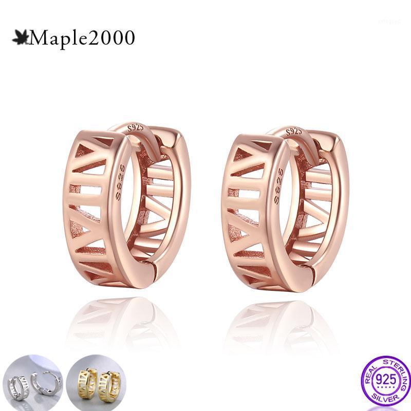Hoop & Huggie Roman Numerals Earrings 925 Silver For Women Sterling Jewelry Golden Circle Women's1
Hoop & Huggie Roman Numerals Earrings 925 Silver For Women Sterling Jewelry Golden Circle Women's1