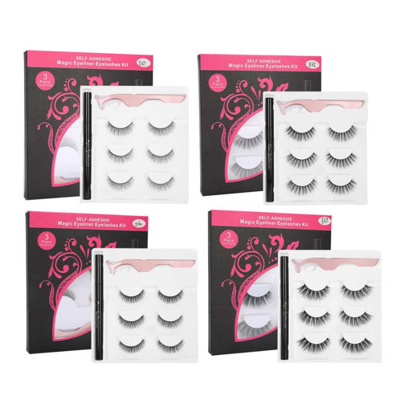 High-grade Fiber Self-Adhesive Eyeliner Water Liquid Eyeliner False Eyelashes Tweezers Makeup Tool Set
High-grade Fiber Self-Adhesive Eyeliner Water Liquid Eyeliner False Eyelashes Tweezers Makeup Tool Set