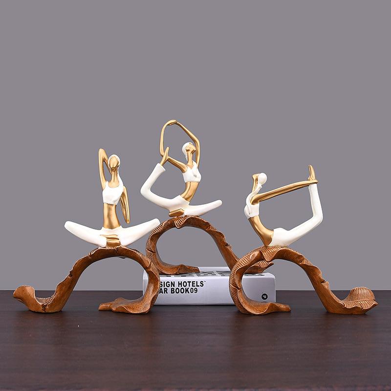 Miniature Model Ornaments Crafts Home Decoration Figurines Yoga Girl Practicing Sculpture Desk Decor Accessories Birthday Gifts
Miniature Model Ornaments Crafts Home Decoration Figurines Yoga Girl Practicing Sculpture Desk Decor Accessories Birthday Gifts