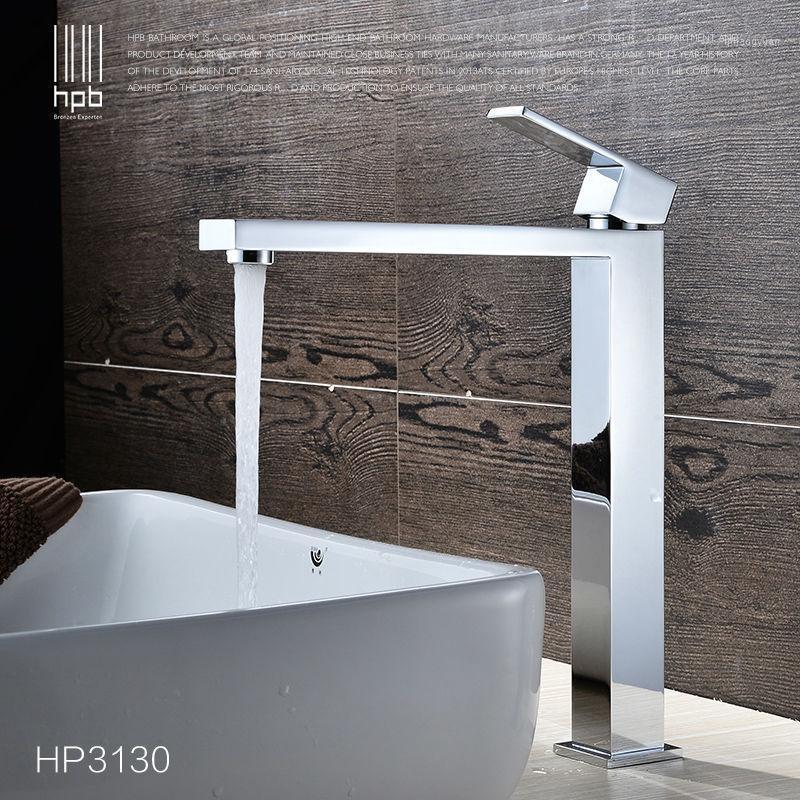 HPB Brass High Body Basin Faucet Hot and Cold Water Single LeverSink Bathroom Mixer Water Tap torneira HP31301
HPB Brass High Body Basin Faucet Hot and Cold Water Single LeverSink Bathroom Mixer Water Tap torneira HP31301