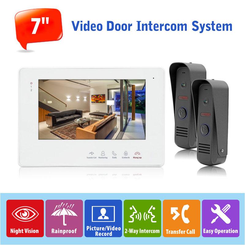 7 Inch Wired Color Touch Screen LCD Monitor Intercom with 800TVL Door Phone Intercom Access System For Home Gate Entry Security
7 Inch Wired Color Touch Screen LCD Monitor Intercom with 800TVL Door Phone Intercom Access System For Home Gate Entry Security