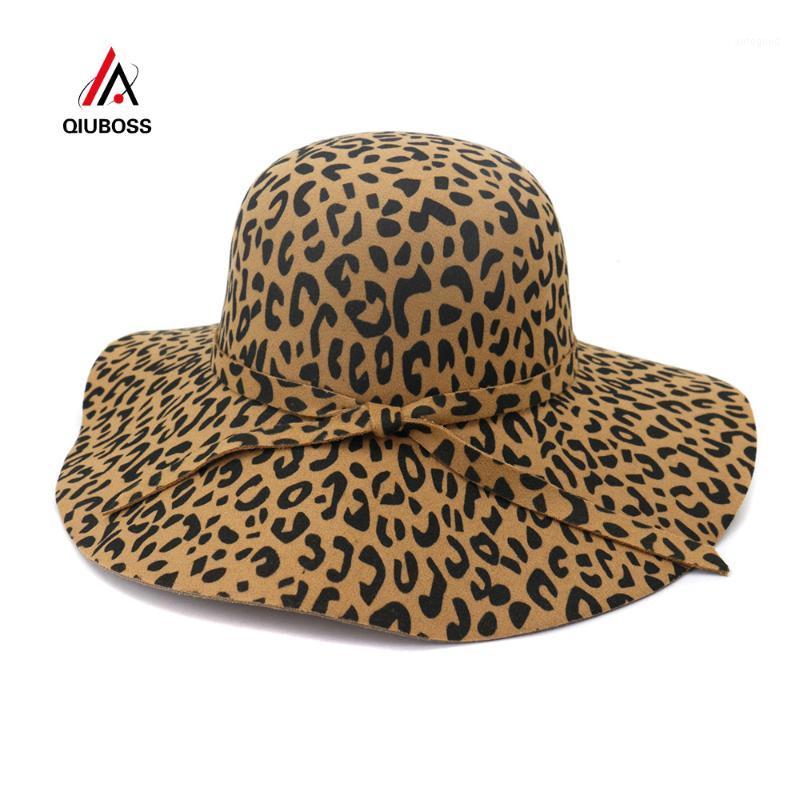 Stingy Brim Hats Wide Artificial Wool Felt Fedora Leopard Printting Women Floppy Hat Fashionable Female Dress Sun Cap1, Khaki
Stingy Brim Hats Wide Artificial Wool Felt Fedora Leopard Printting Women Floppy Hat Fashionable Female Dress Sun Cap1, Khaki